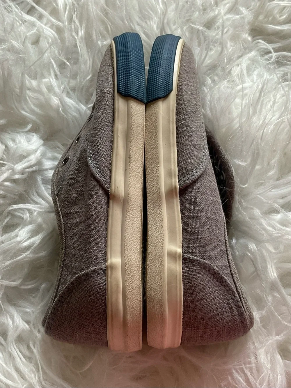 Circo Mauve Slip-On Canvas Sneakers with Cream Sole kids shoes Size 11